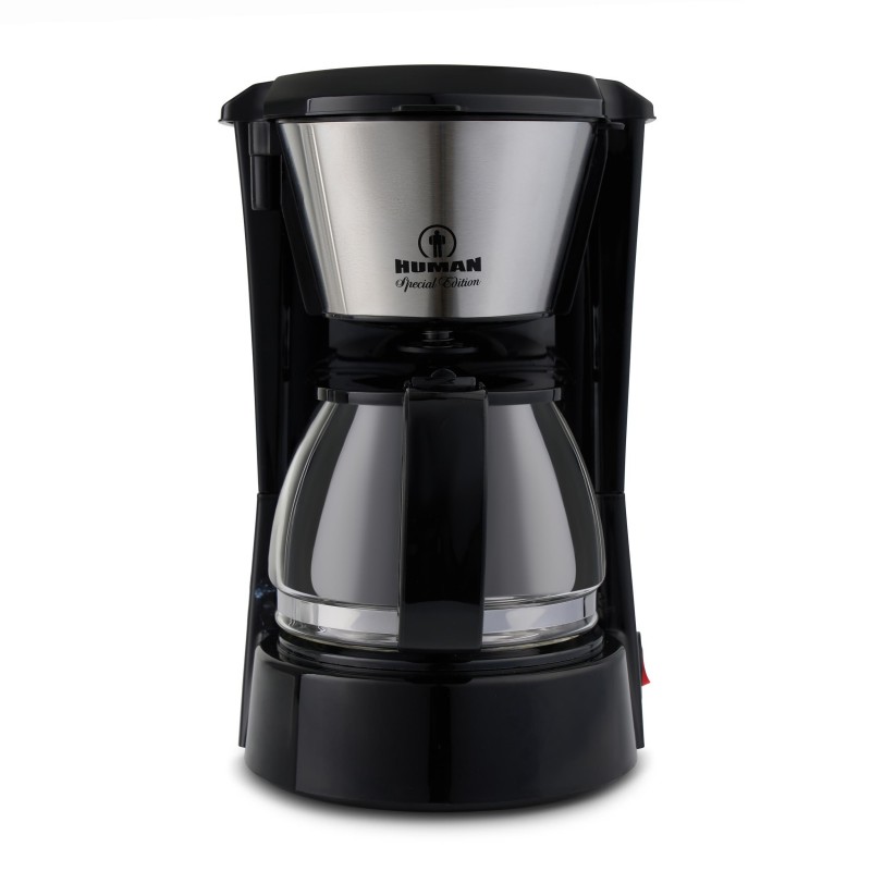 Human HU-2009 Καφετιέρα Φίλτρου 0.75L 650W  Μαύρη 